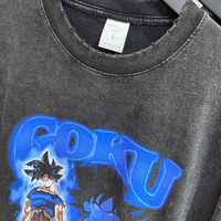 VINTAGE GOKU ACID WASH T SHIRT - Thumbnail 2