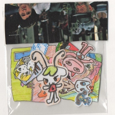 Stickers: stop scratching my door!