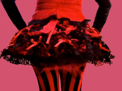 gothic lolita bustle