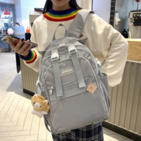 Fashion Solid Color Women's Backpack  - Thumbnail 2