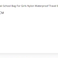 Simple Harajuku Style Women Backpack Kawaii  - Thumbnail 6