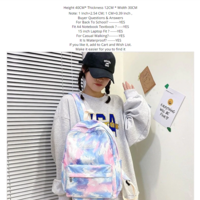 Fashion Women Backpack Multicolor School Bag - Thumbnail 7