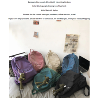 Women's Backpack Female Fashion New Backpack - Thumbnail 7