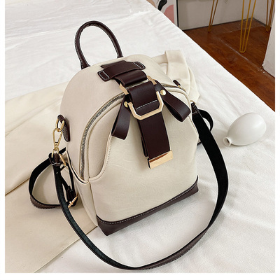 Fashion women leather backpack small