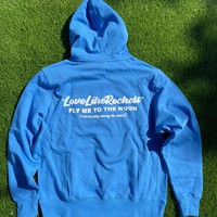 Love Like Rockets Hoodie (Dodger Blue) - Thumbnail 1