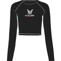 FALLEN ANGEL DREAM CROP TOP ( Short / Long Sleeve ) - Thumbnail 4
