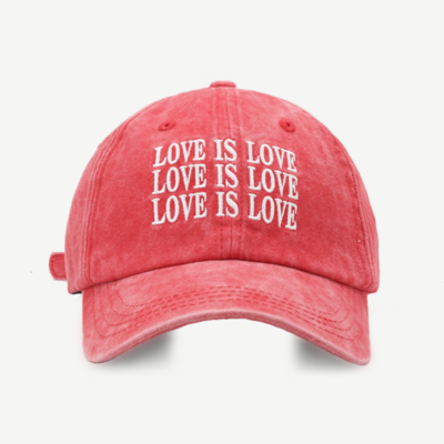 "love is love" cap - Thumbnail 1