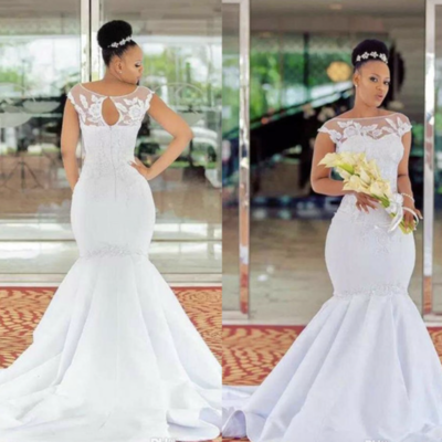 Plus size wedding dresses bridal gown mermaid - Thumbnail 3