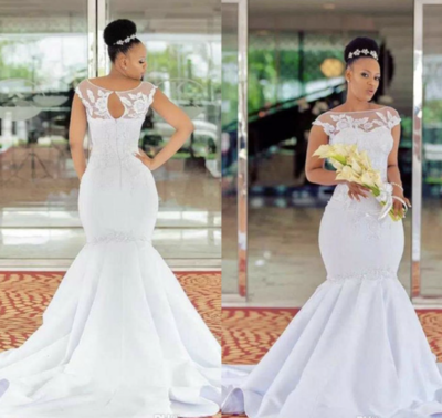 Plus Size Wedding Dresses Bridal Gown Mermaid