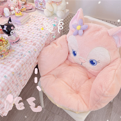 New cute dog fox cartoon warm cushion cushion