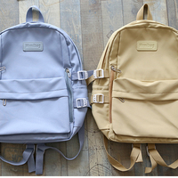 Casual Waterproof Nylon Women Bags School Backpack - Thumbnail 7