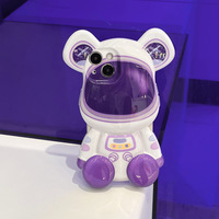 FREE SHIPPING 3D Purple Astronaut iPhone Case (iPhone7-iPhone13) - Thumbnail 1