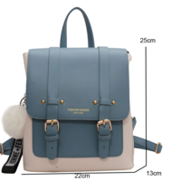 Women Designer Backpacks High Quality Leather  - Thumbnail 7