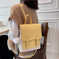 Women Designer Backpacks High Quality Leather  - Thumbnail 1