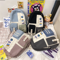Women Backpack Waterproof Nylon School Backpack - Thumbnail 5