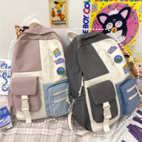 Women Backpack Waterproof Nylon School Backpack - Thumbnail 6