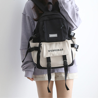 Trendy Female Panelled Harajuku Bag Girl Kawaii  - Thumbnail 5