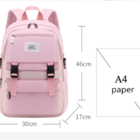 British Style Orthopedics School Bag For Teenager - Thumbnail 5