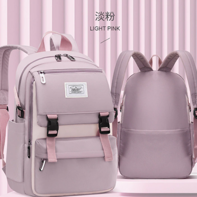 British style orthopedics school bag for teenager