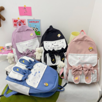 Japanese Style Backpack Women JK High School Bags - Thumbnail 7
