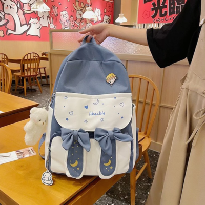 Japanese style backpack women jk high school bags