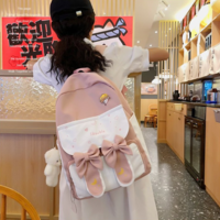 Japanese Style Backpack Women JK High School Bags - Thumbnail 3