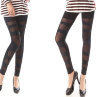 Fashion Sexy Halloween Leggings Mesh Women - Thumbnail 2