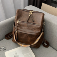 Designer Women Bag Large Capacity Backpack - Thumbnail 2