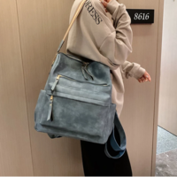 Designer Women Bag Large Capacity Backpack - Thumbnail 4