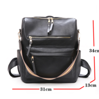 Designer Women Bag Large Capacity Backpack - Thumbnail 6