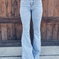 Casual Fashion Temperament High Waist Jeans - Thumbnail 1