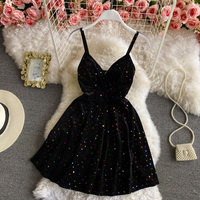 Summer New Western Style Tube Top Strap Glittering  - Thumbnail 2