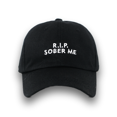 Free Shipping-"RIP SOBER ME" CAP