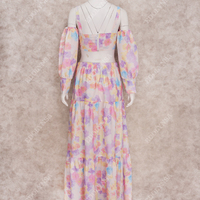 Autumn Women Lantern Sleeve Club Party Evening - Thumbnail 3