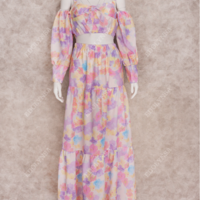 Autumn Women Lantern Sleeve Club Party Evening - Thumbnail 2