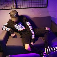 FAKE NEWS CHANNEL LONG SLEEVE TSHIRT - Thumbnail 6