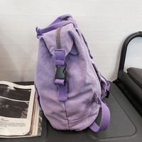 Retro denim travel backpack -4 colors - Thumbnail 6