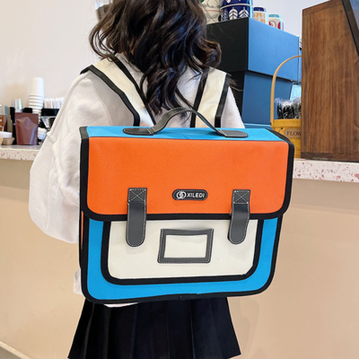 New fashion printing two-dimensional personality large-capacity travel backpack