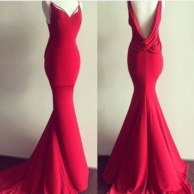 Charming prom dress, sexy prom dress, long evening dress, mermaid prom dress, formal dress,818