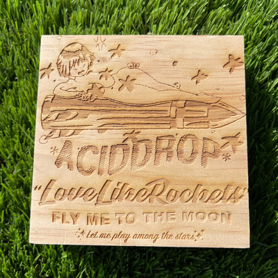 Love like rockets stamp