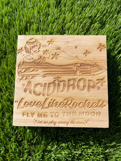 Love Like Rockets Stamp