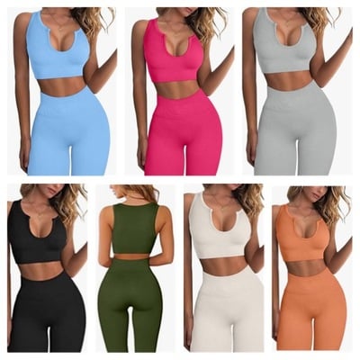 Scoop neck crop set-td - Thumbnail 5