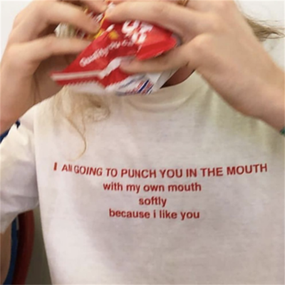 Free Shipping-"BECAUSE I LIKE YOU" TEE