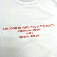 Free Shipping-"BECAUSE I LIKE YOU" TEE - Thumbnail 3