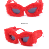 FUR SUNGLASSES - Thumbnail 6