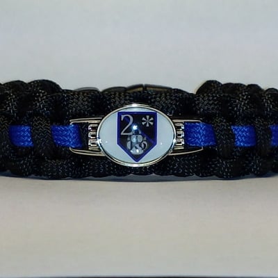 2* k-9 paracord bracelet