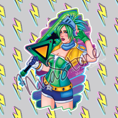 Arcade sword - sticker