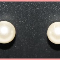Pearl Stud Earrings  - Thumbnail 1