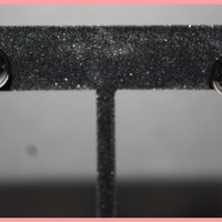 Gun Metal Stud Earrings  - Thumbnail 1