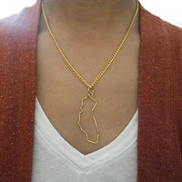 (Rillest) Handmade California Necklace - Thumbnail 3